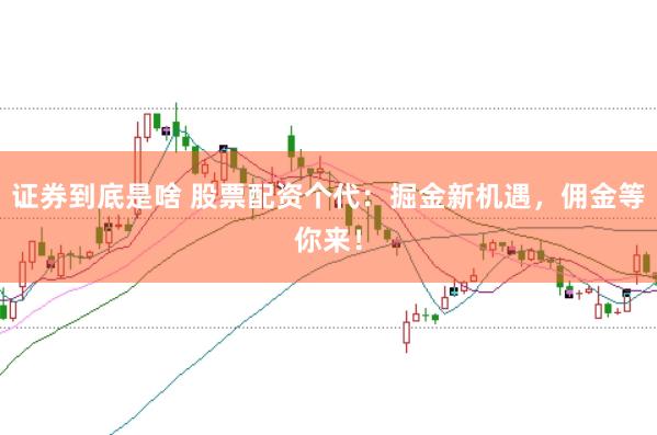 证券到底是啥 股票配资个代：掘金新机遇，佣金等你来！